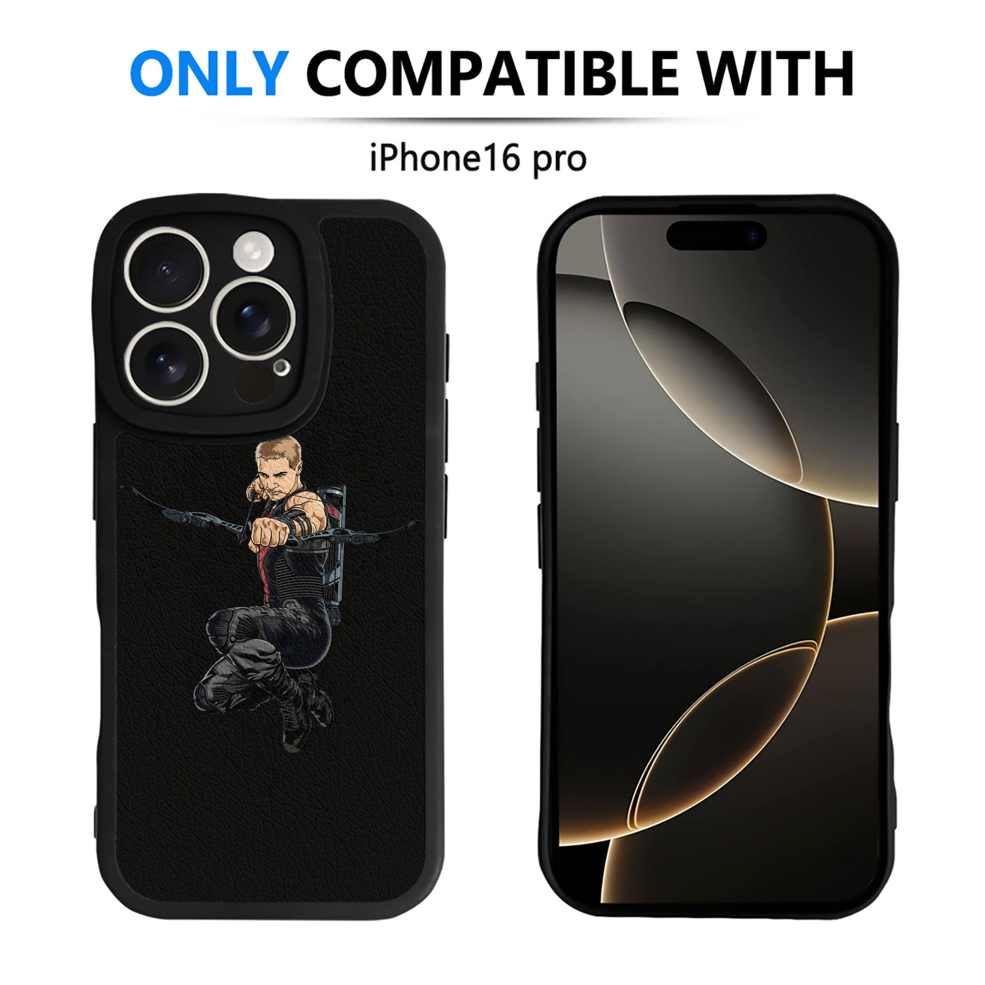 （画像用） アベンジャーズ The Avengers 【iPhone 16シリーズ対応】シリコンスマホケース（レザー調） 材質：シリコン